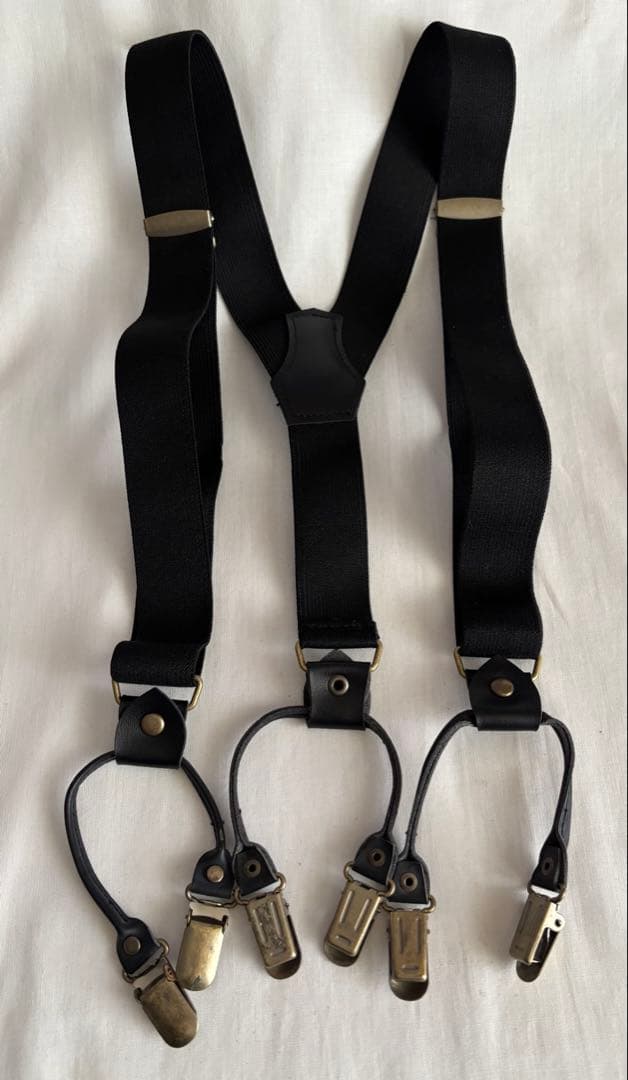 【希少】美品ヴィンテージ サスペンダー