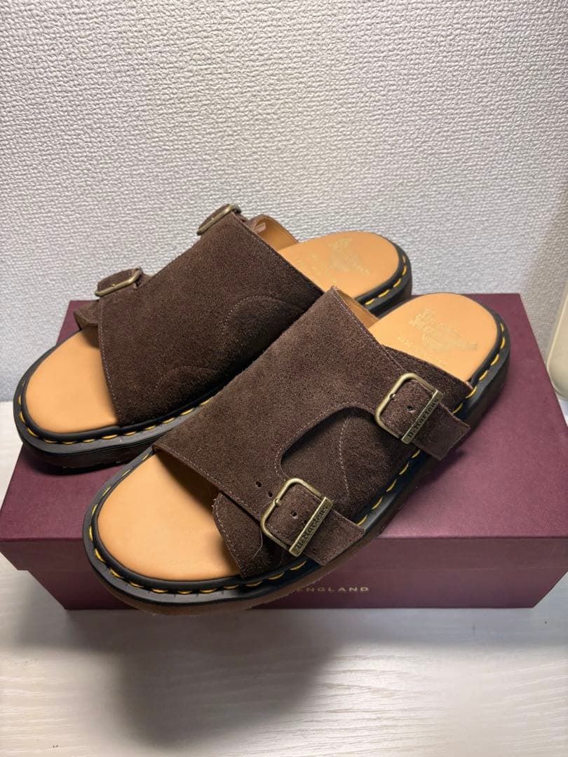 《新品未使用》Dr.Martens サンダル DAYNE DARK BROWN