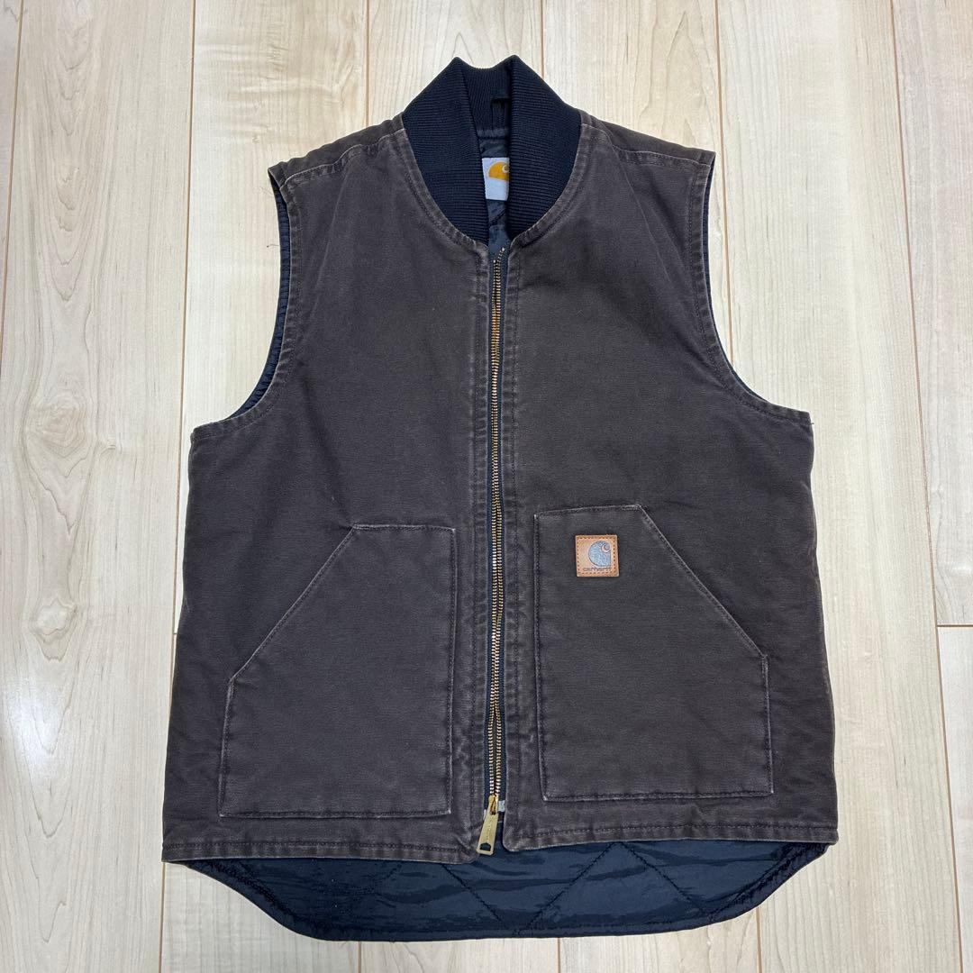 Carhartt ブラウン ベスト　最終価格！！