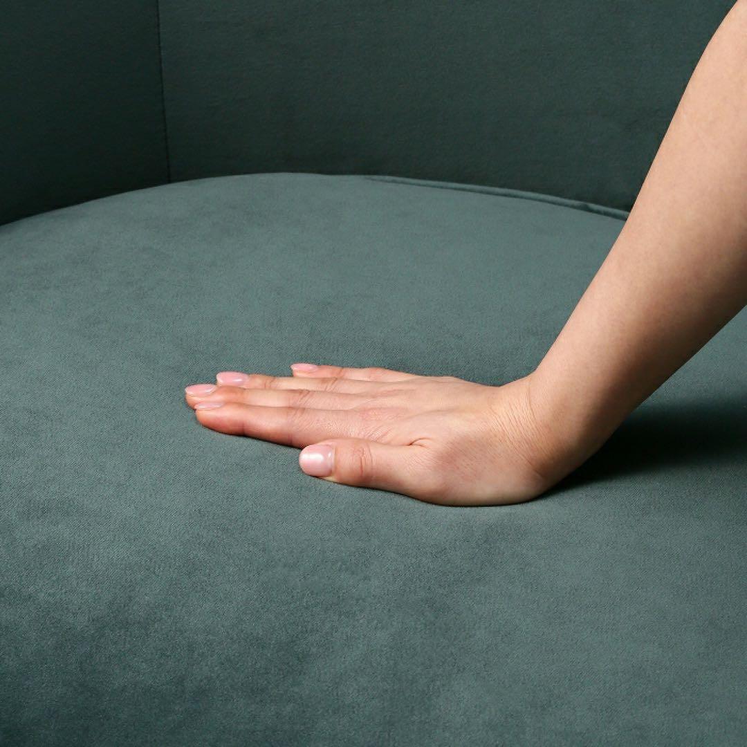 【地域限定無料配送】フランフランFrancfrancアンクレットソファグリーン