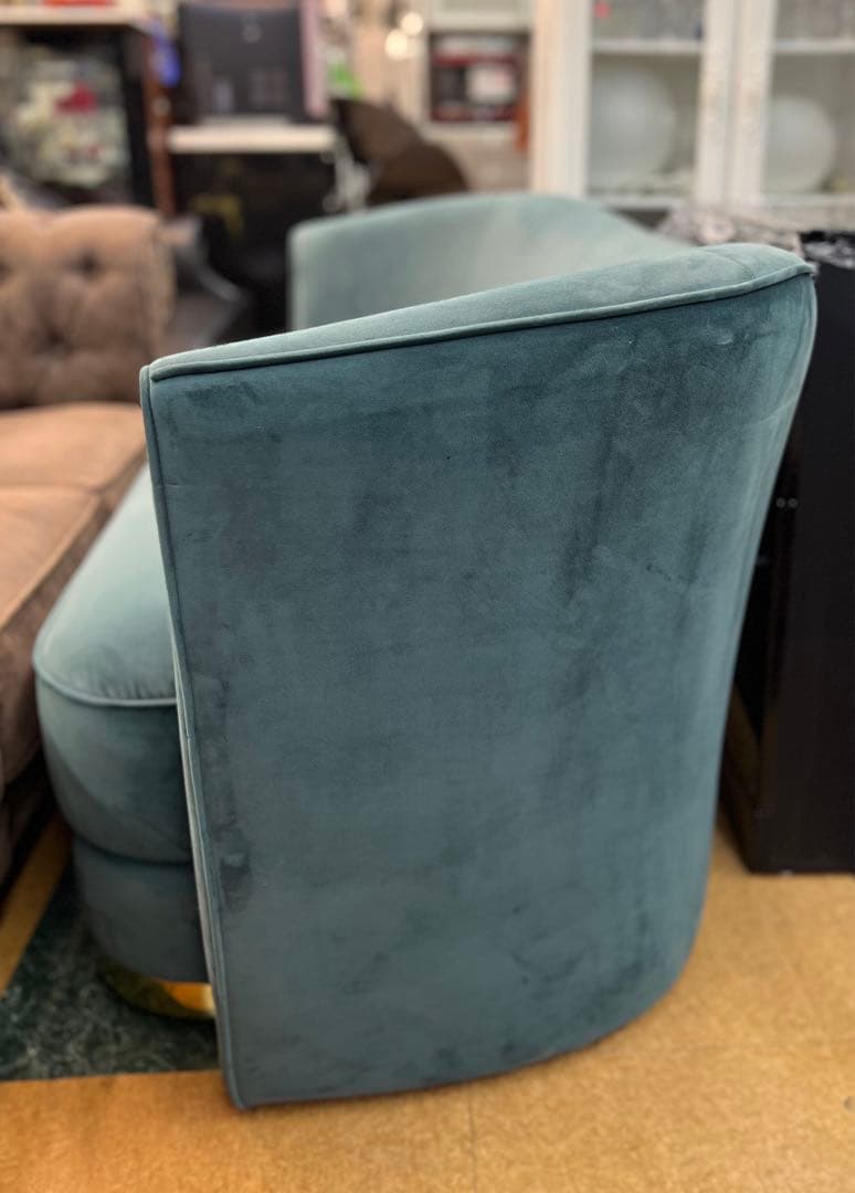 【地域限定無料配送】フランフランFrancfrancアンクレットソファグリーン