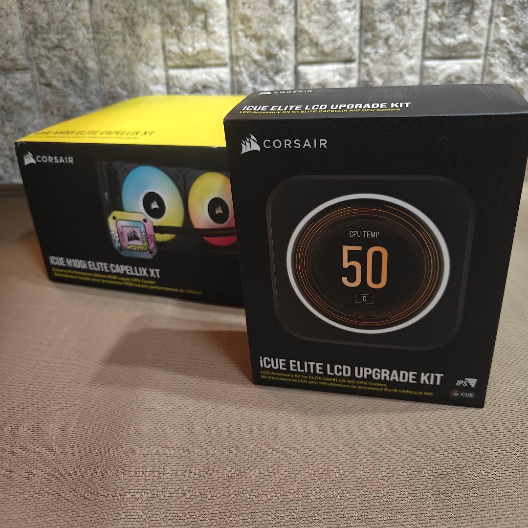 CORSAIR H100i ELT CAP XT LCD スクリーンキット