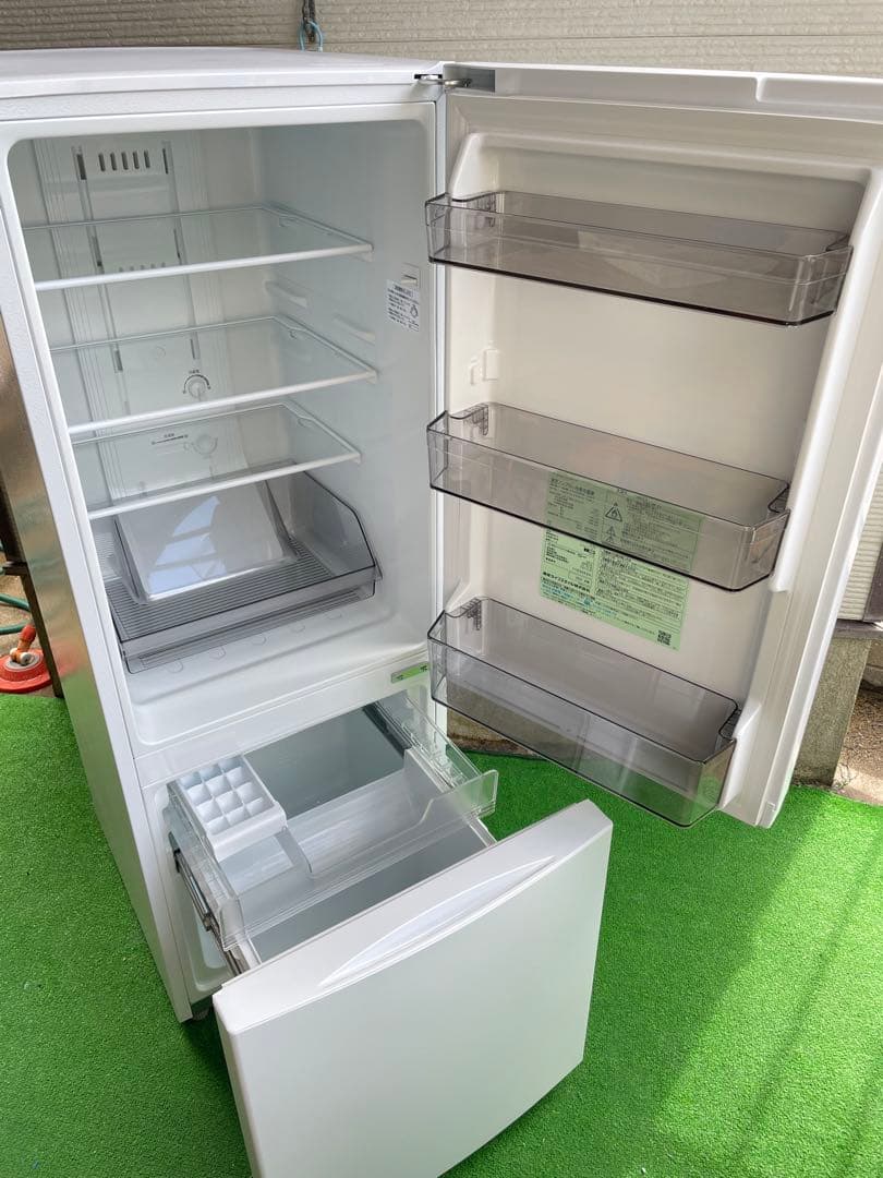 476極美品✨ 東芝 高性能セミマットホワイト2ドア冷蔵庫 一人暮らし 単身