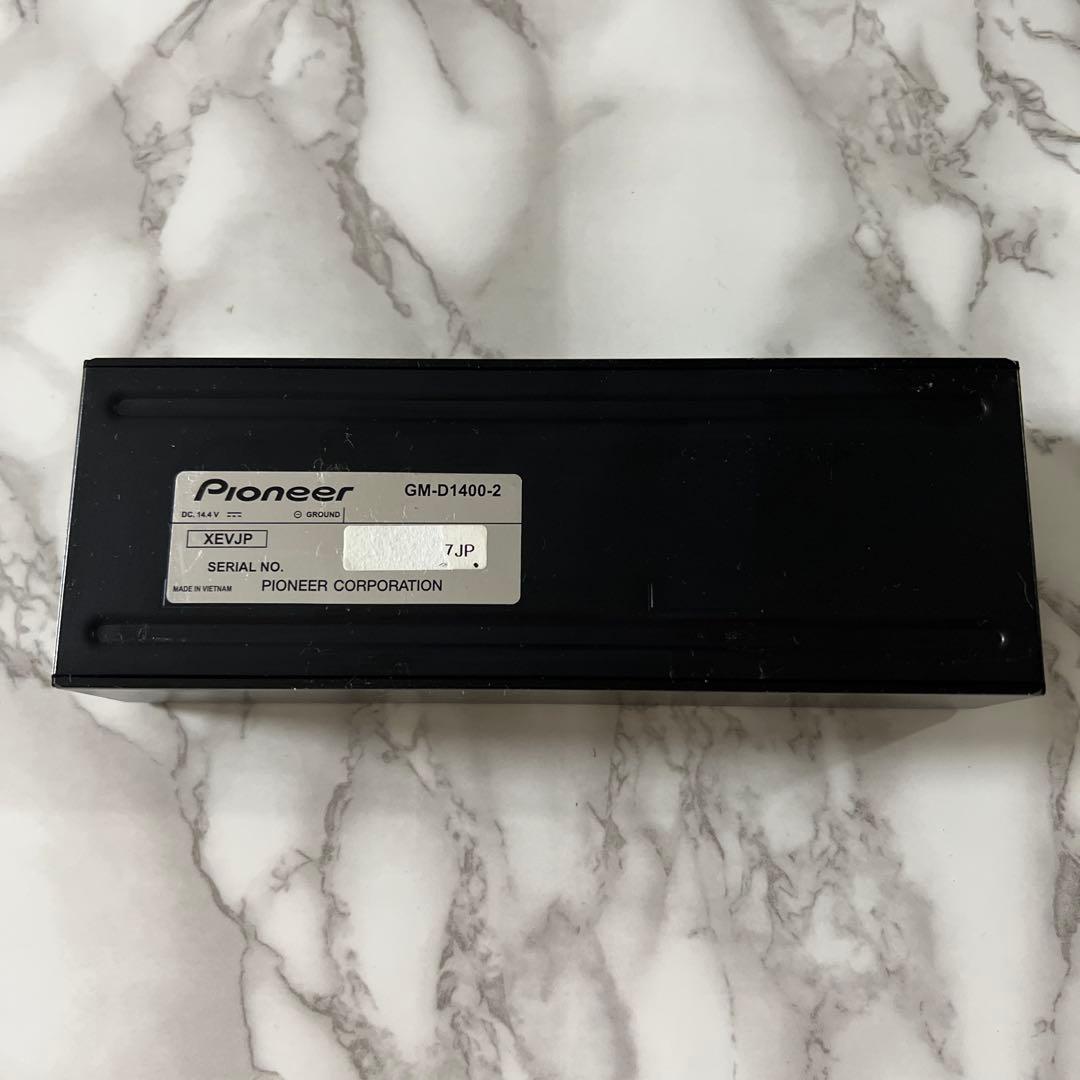 Pioneer carrozzeria GM-D1400-2 クラスDアンプ