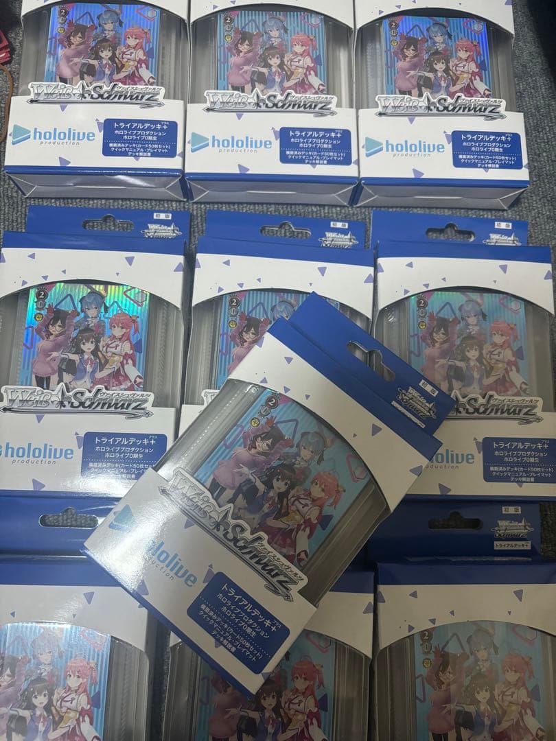 ヴァイス トライアルデッキ＋ ホロライブプロダクション ホロライブ０期生 10個