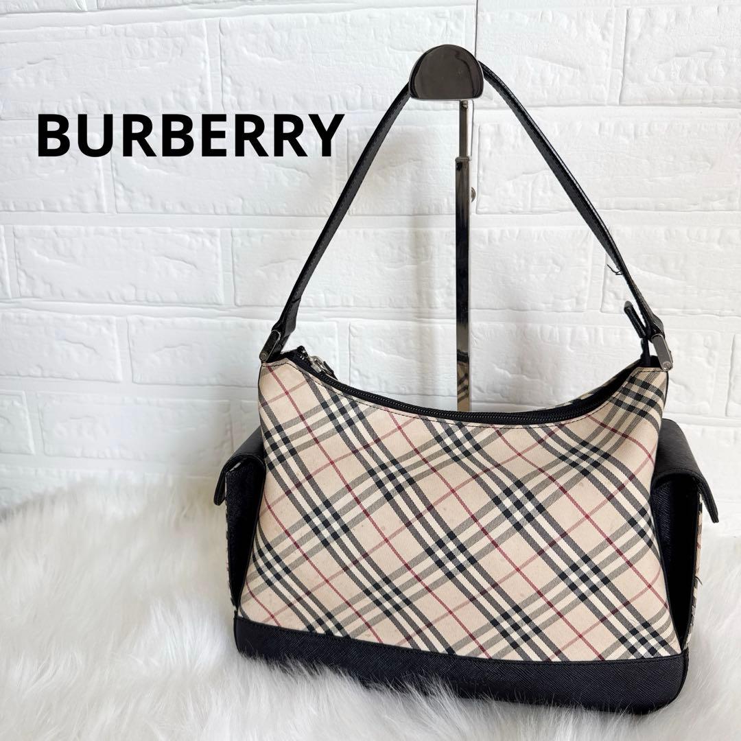 BURBERRY バーバリー ノバチェック ワンショルダーバッグ ハンドバッグ