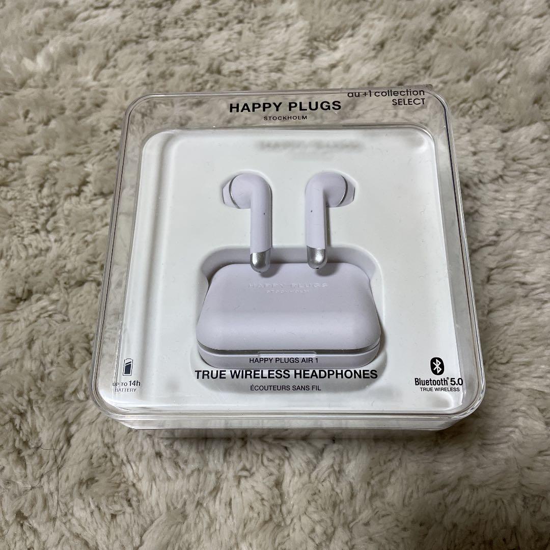 ヘッドホン happy plugs AIR 1 WHITE