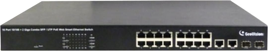 【開封済・未使用】GeoVision GV-POE1601 16ポート ハブ