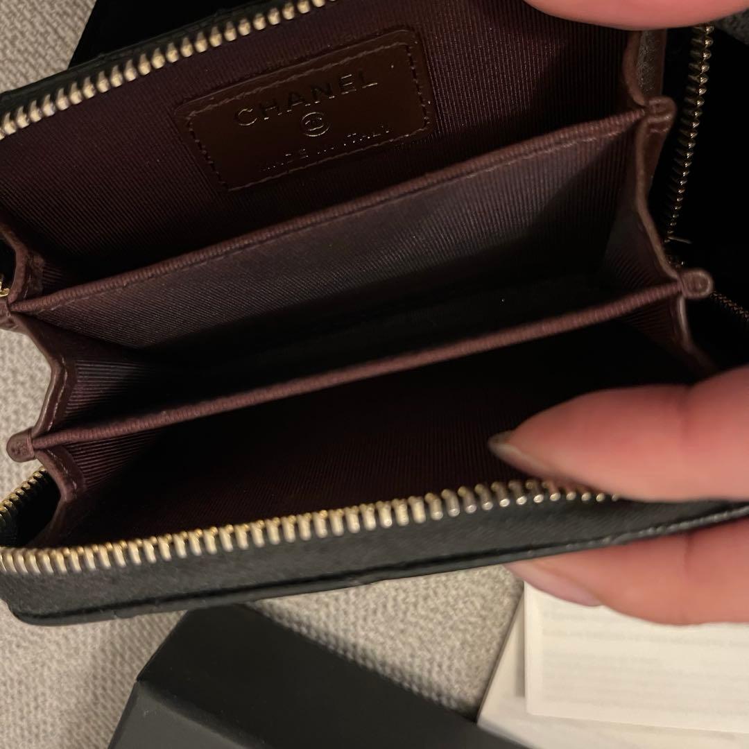 CHANEL パース　キャビアスキン