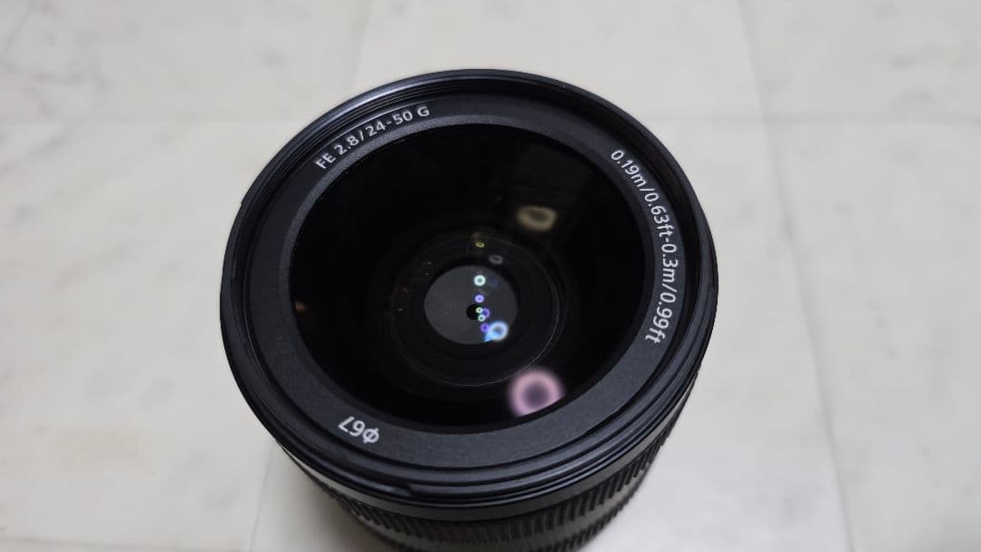 【ほぼ未使用】SONY FE 2.8/24-50 G ズームレンズ