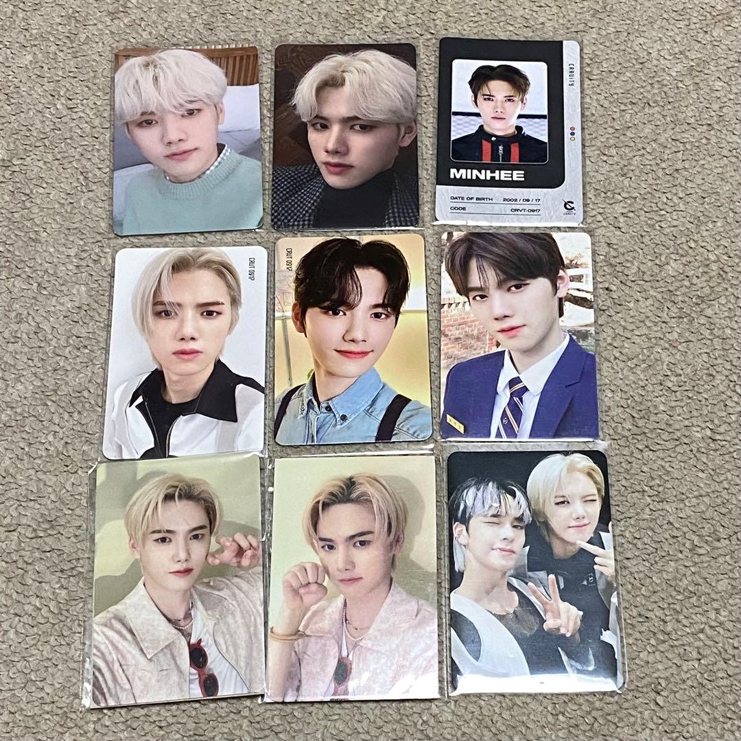 CRAVITY MINHEE ミニ　コンカ　制服　ファンミ　トレカ　X1 セット