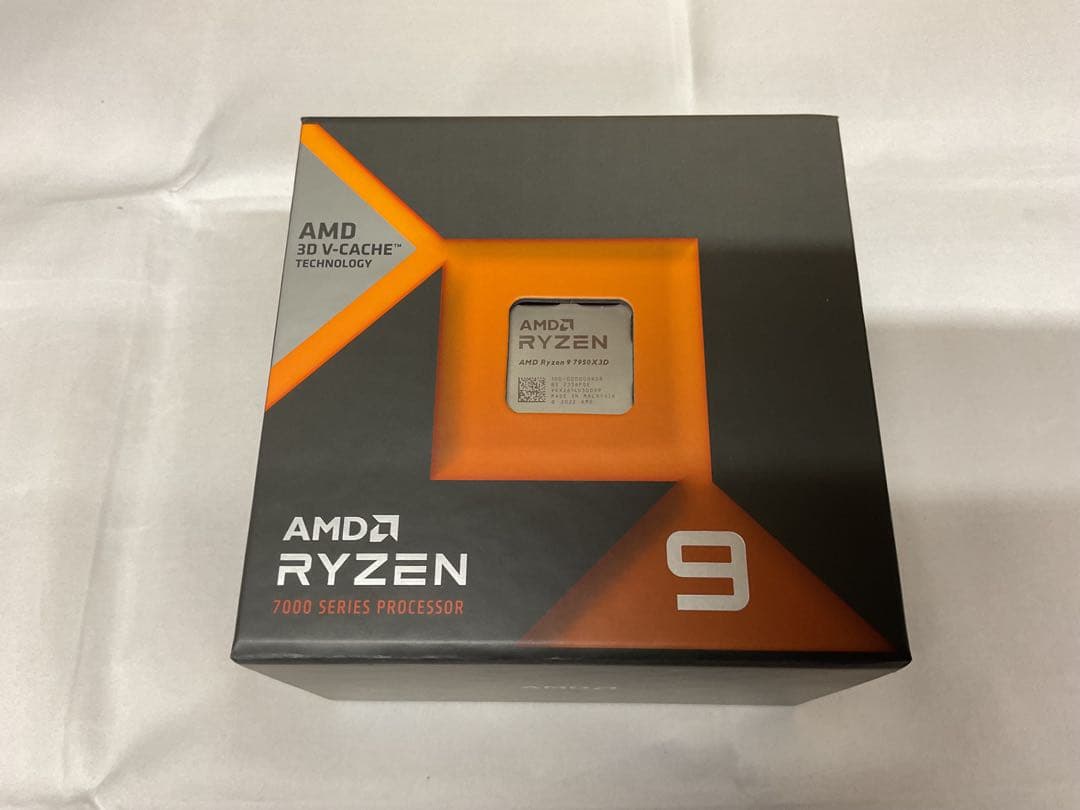 AMD Ryzen9 7950X3D 開封のみ