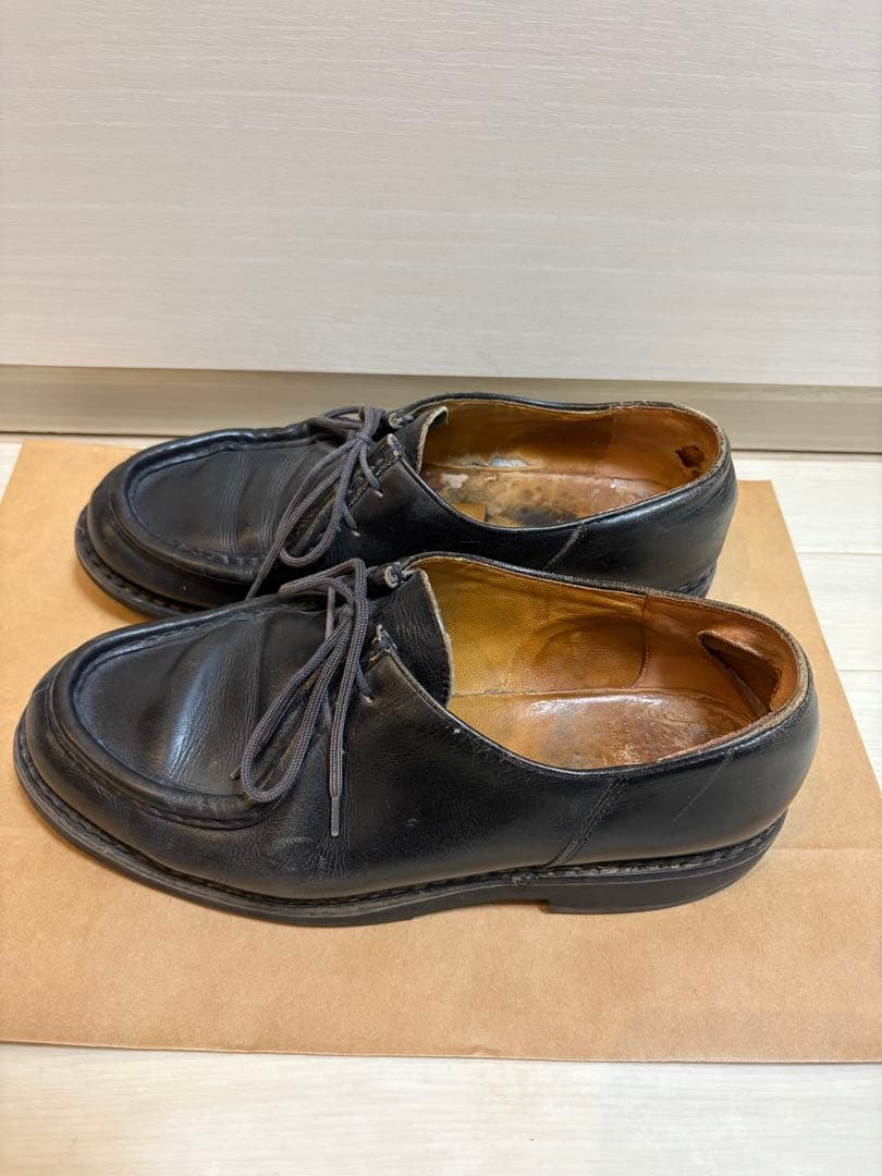 パラブーツ ミカエル ブラック 42ハーフ 26.5〜27cm ジャンク