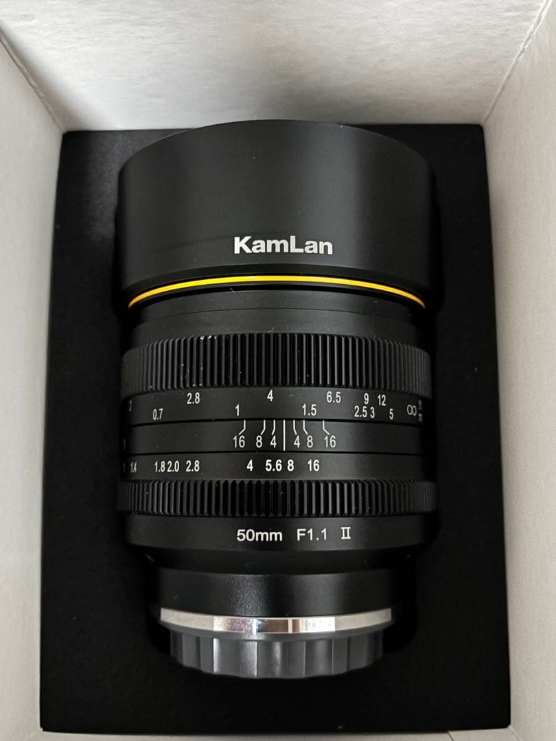 Xマウント　KamLan 50mm F1.1 II レンズ