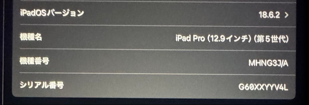 iPad Pro (12.9インチ) 第5世代 本体&Apple Pencil