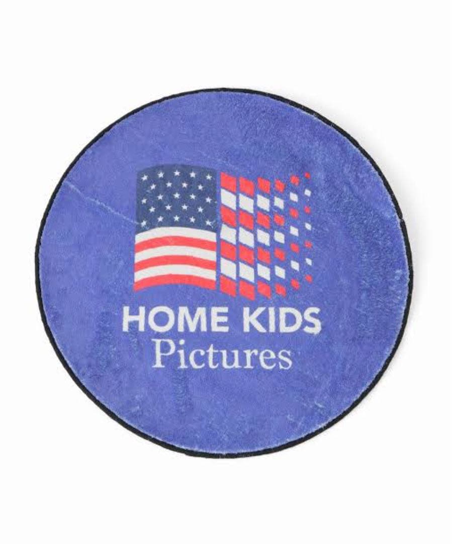 新品未使用 DAIRIKU 星条旗 円形ラグ