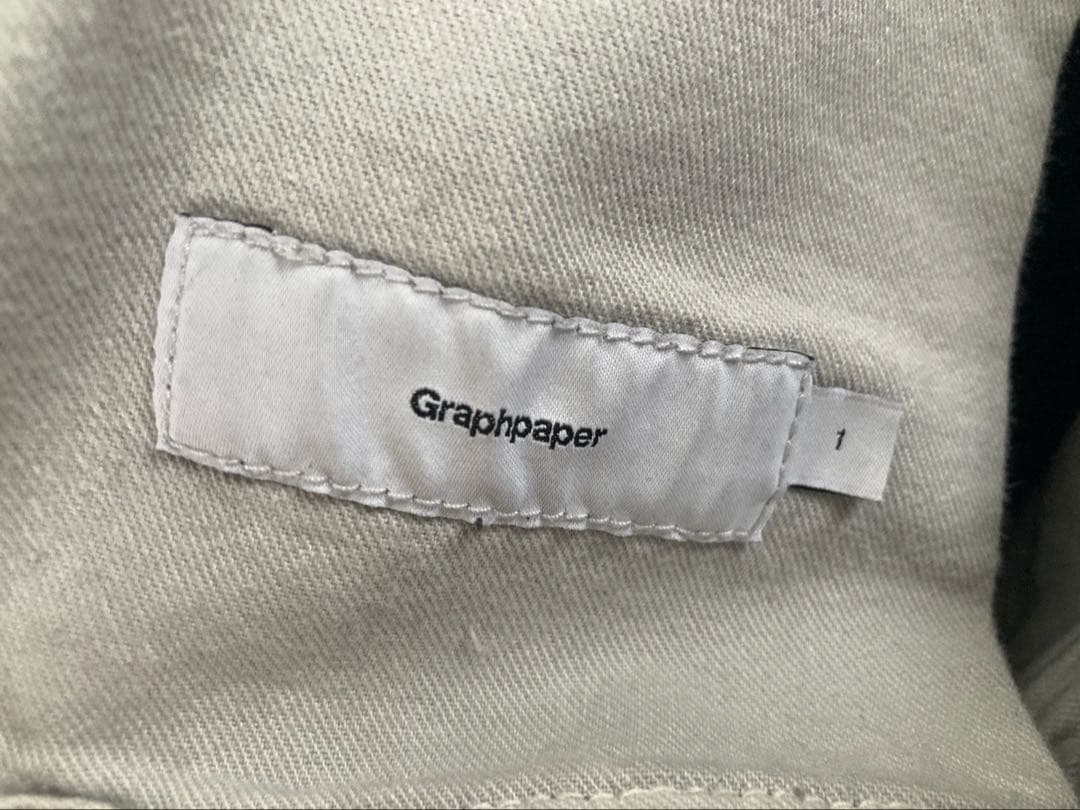 graphpaper デニムパンツ 黒 1