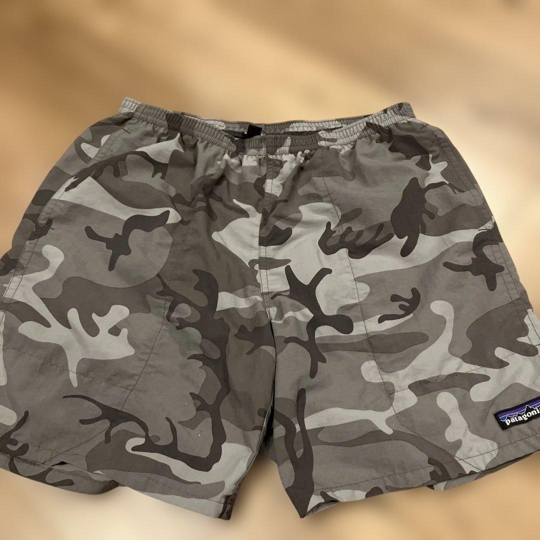 patagonia 迷彩柄　バギーショーツ　廃盤モデル　希少Mサイズ