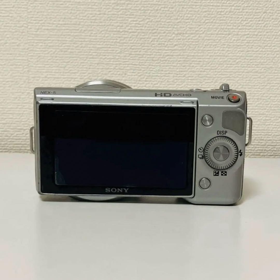 SONY ミラーレス一眼NEX-5 カメラエラー品 単焦点レンズ付