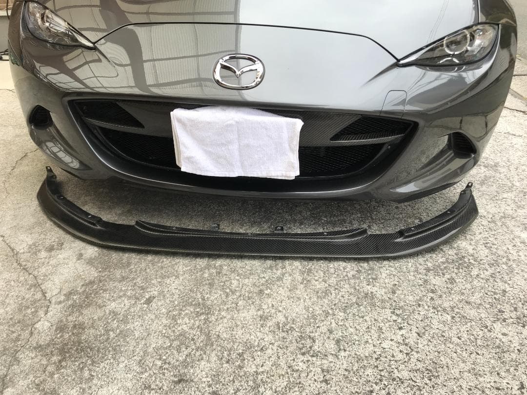 マツダND系 ロードスター カーボンフロントリップスポイラー