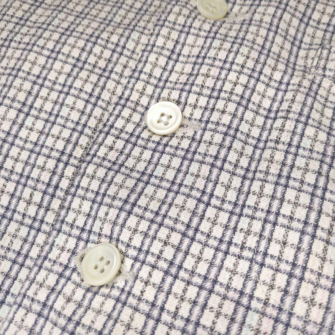 45R コットン リネンツイードの908ベスト 3 ツイード ジレ ベスト