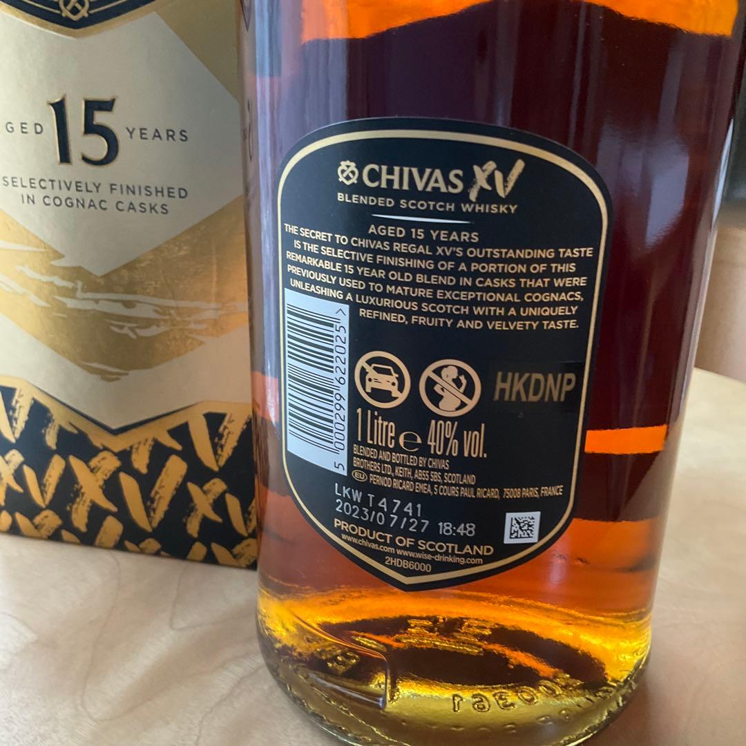 シーバスリーガル XV （Chivas Regal XV） 15年 1000ml