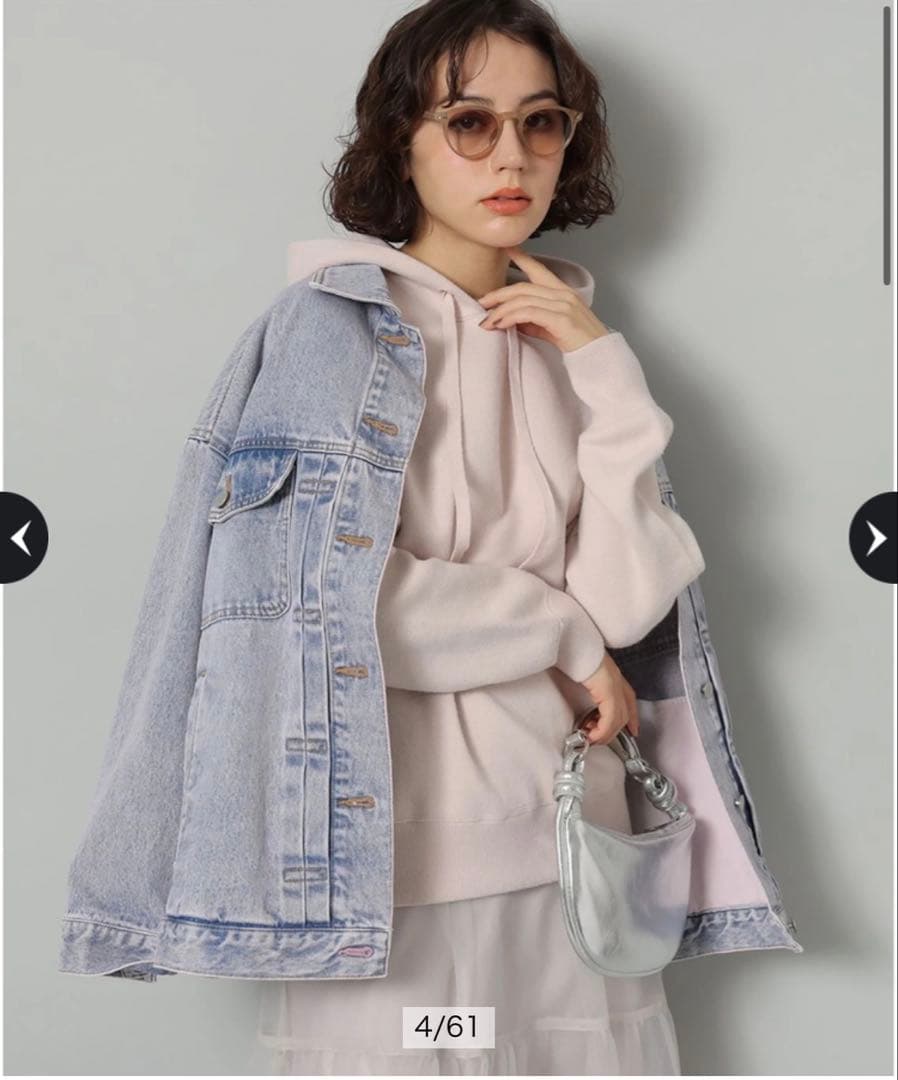 Arpegestory パーカープルオーバー　ピンク