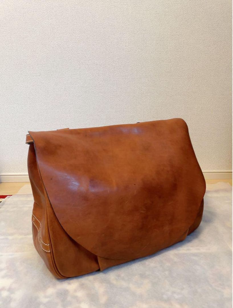 リアルマッコイズ FRONT-QUARTER ホースハイドMAIL BAG