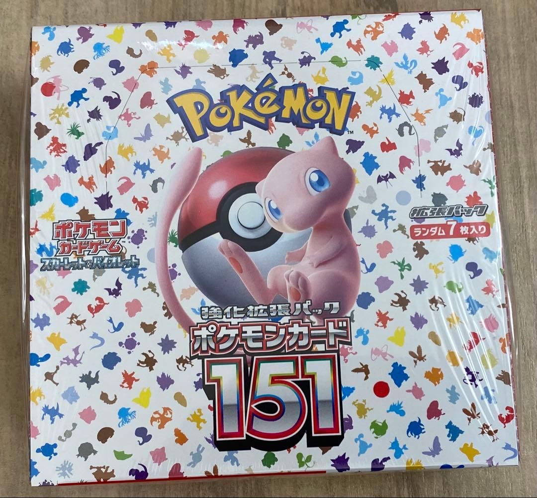 ポケモンカードゲーム ポケモンカード151 新品未開封 シュリンク付BOX