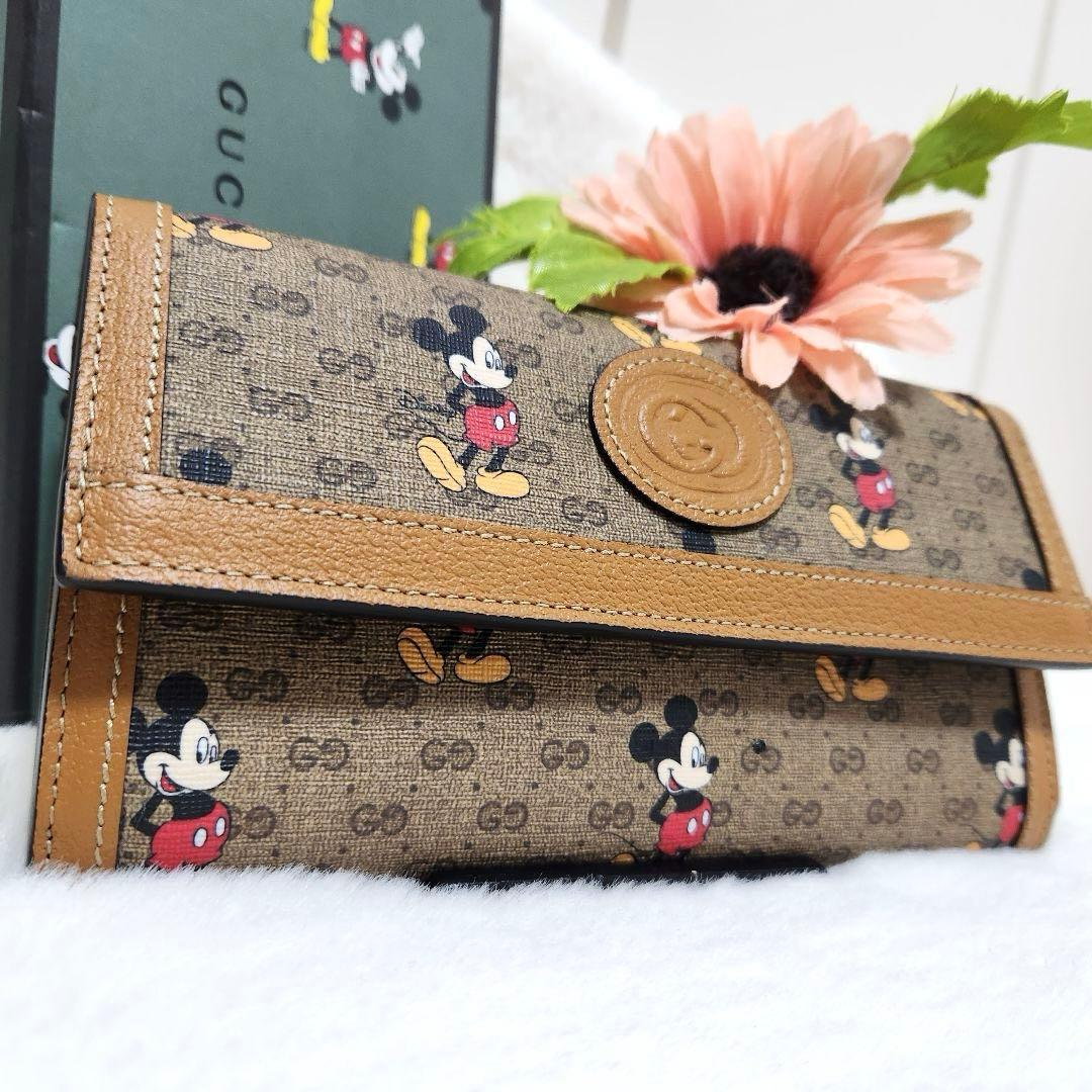 ✨新品未使用　レシートあり✨グッチ　長財布　ディズニー　ミッキー　コラボ　希少