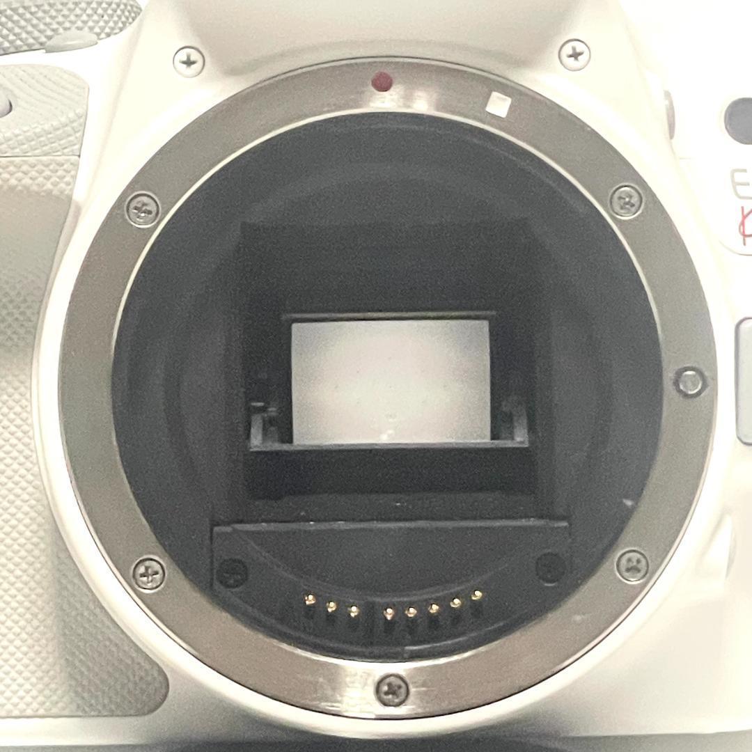 オシャレなホワイト❣️ Canon EOS Kiss X7 標準ズームセット