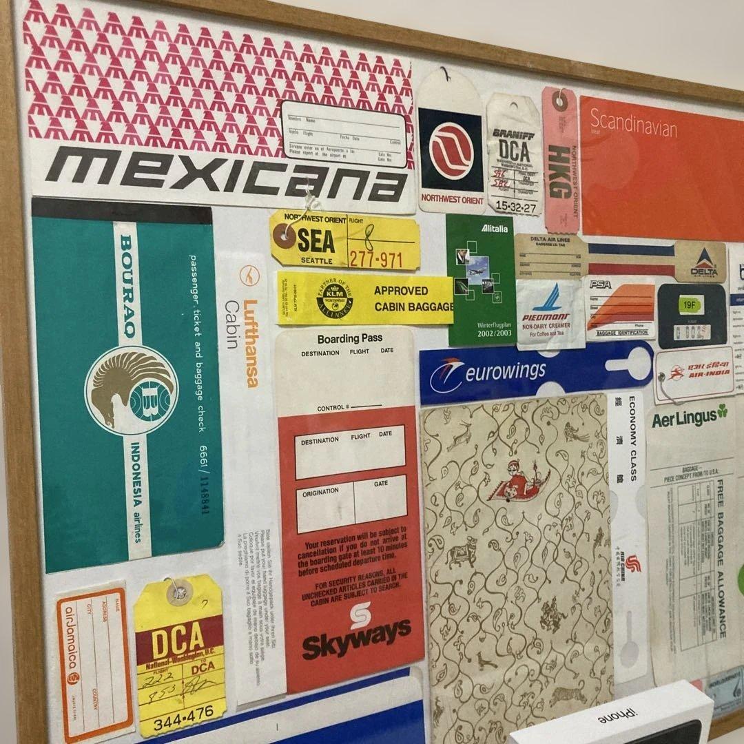 柳本浩市さん作のコラージュアートと切り抜きセット