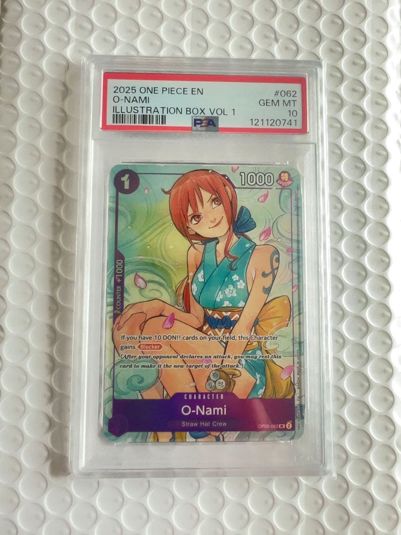 2025 ONE PIECE O-Nami おナミ 海外限定版プロモ PSA10
