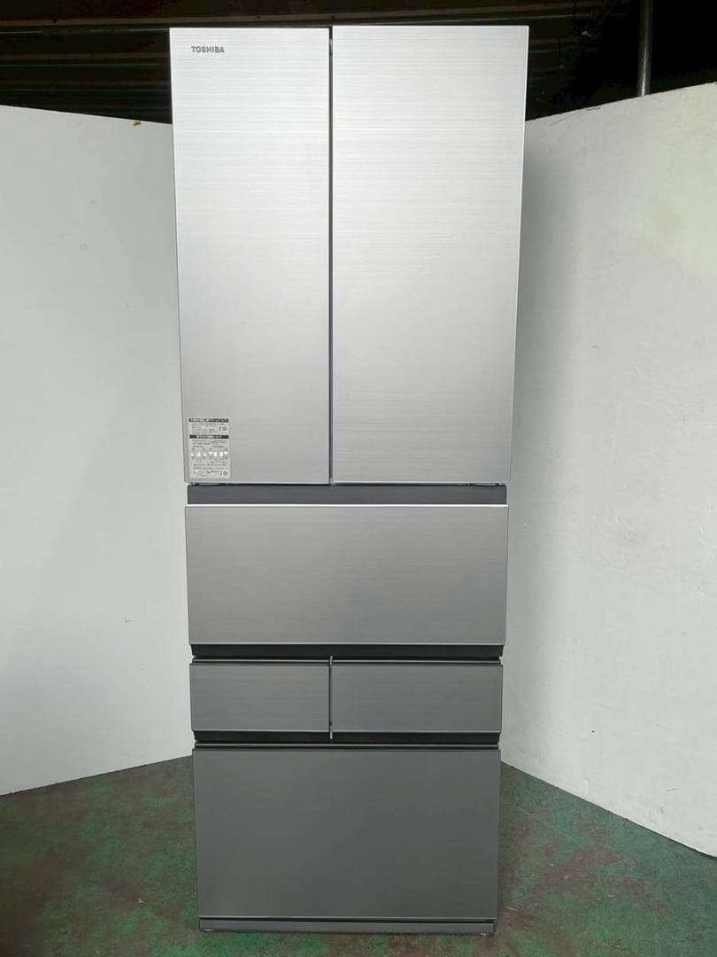 【完動品】TOSHIBA 東芝 冷凍冷蔵庫 GR-W510FZS(TH)