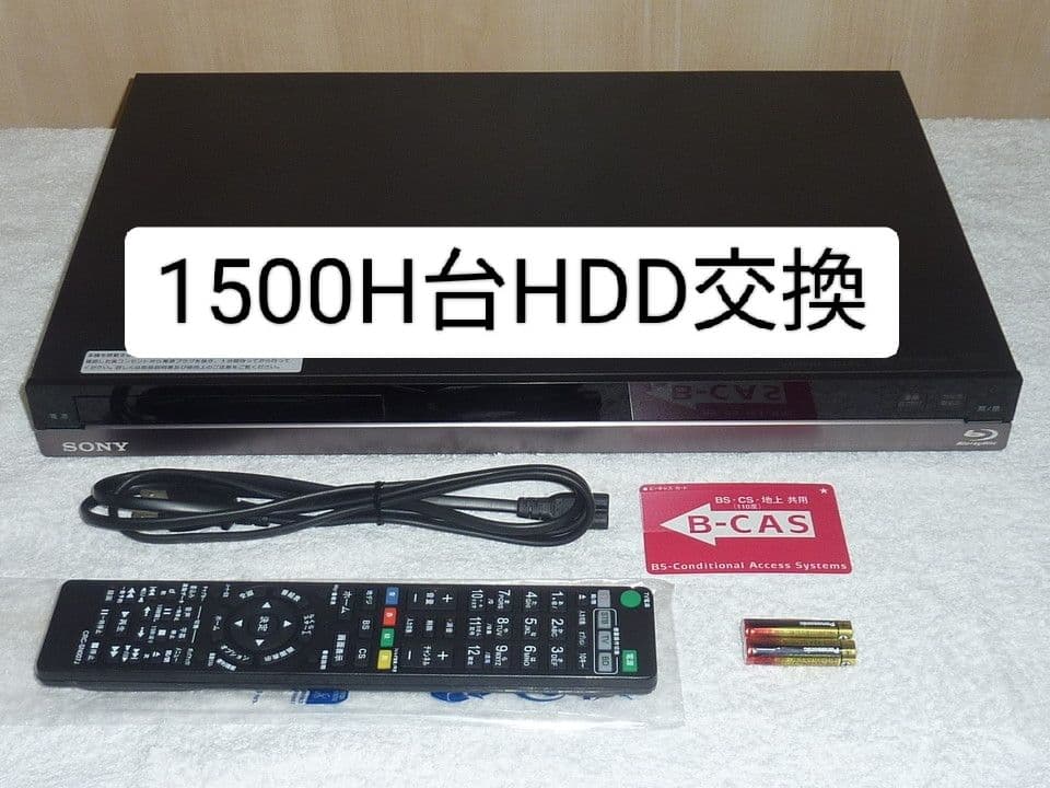 BDZ-AT950W 使用少AV用HDD交換済 新品リモコンSN007J 12年