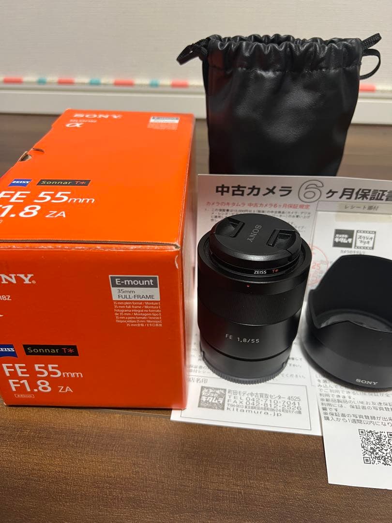 Sony FE 55mm F1.8 ZA 単焦点レンズ SEL55F18Z