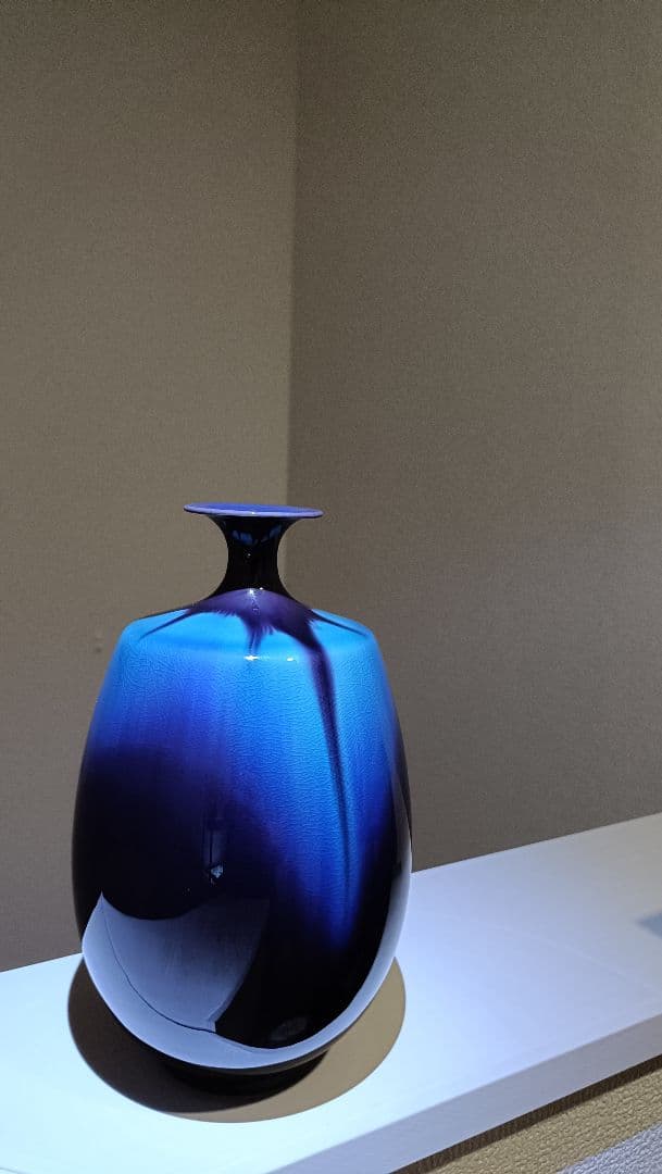 D*i様 徳田八十吉 壷 人間国宝 赤銘 九谷焼 箱無し