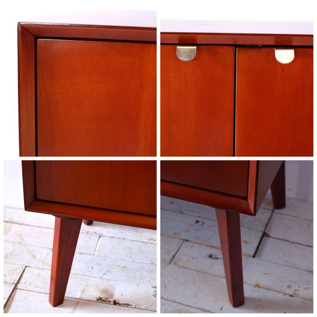 N 新品 160cm リビングボード キャビネット 北欧 ホテル仕様 収納