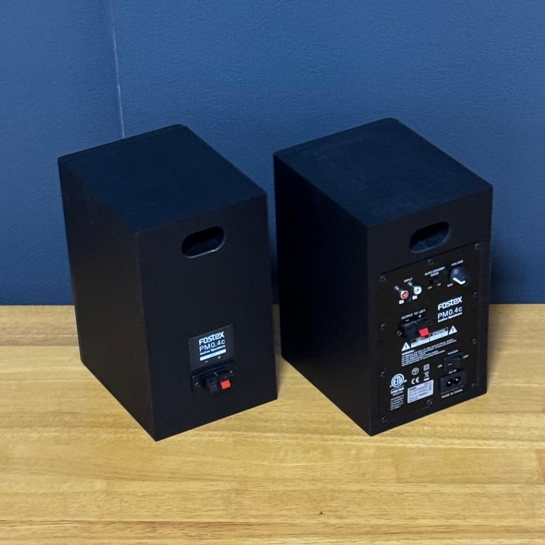 コトリ　Fostex PM0.4C アクティブスピーカー ブラック