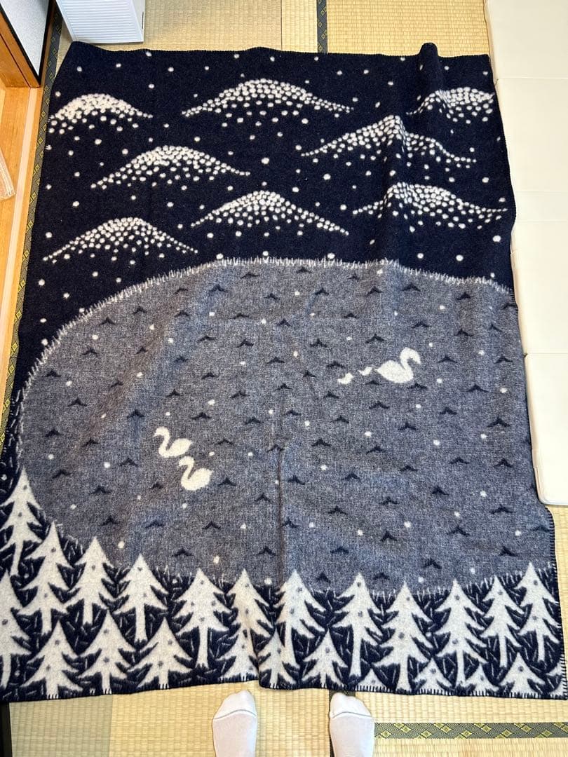 クリッパン ミナペルホネン シングルブランケット130×180 KLIPPAN