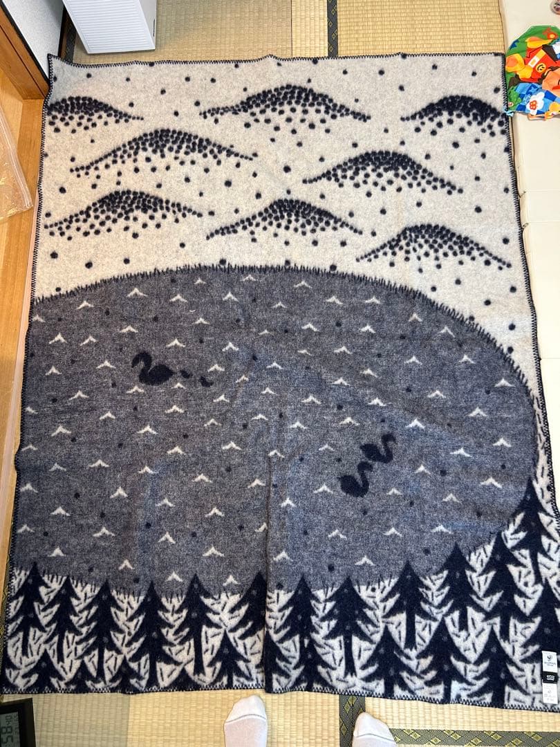 クリッパン ミナペルホネン シングルブランケット130×180 KLIPPAN