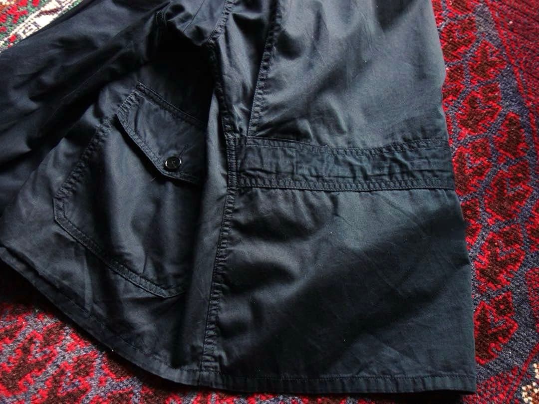 ANATOMICA ミリタリージャケット S シャツジャケット ネイビー 日本製