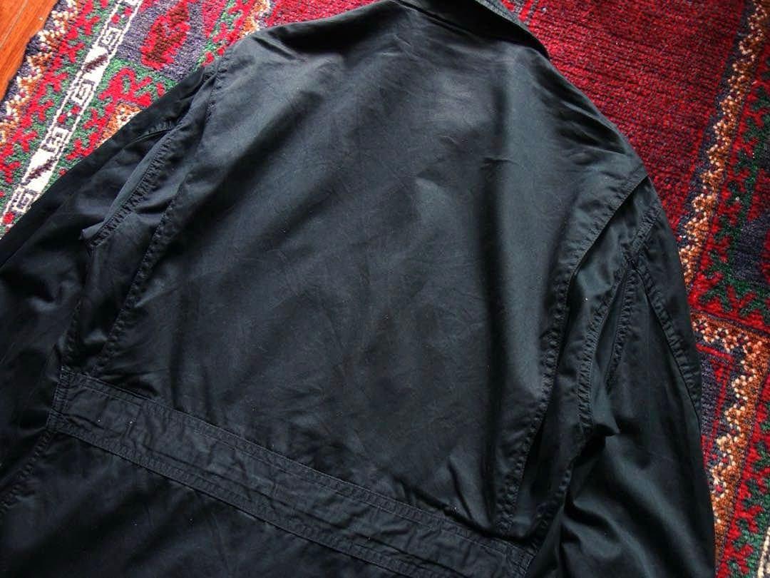 ANATOMICA ミリタリージャケット S シャツジャケット ネイビー 日本製