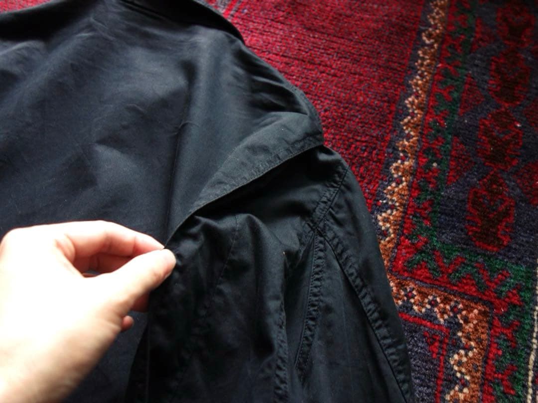 ANATOMICA ミリタリージャケット S シャツジャケット ネイビー 日本製