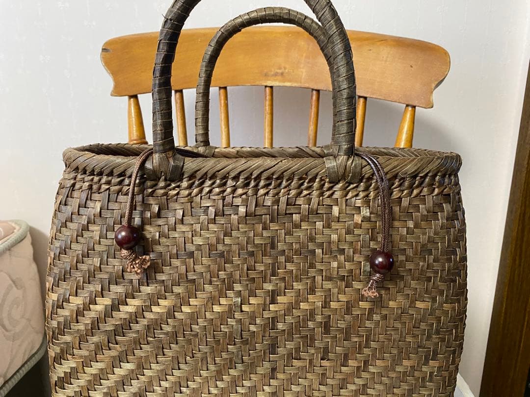 国産山葡萄籠バッグ Lサイズ