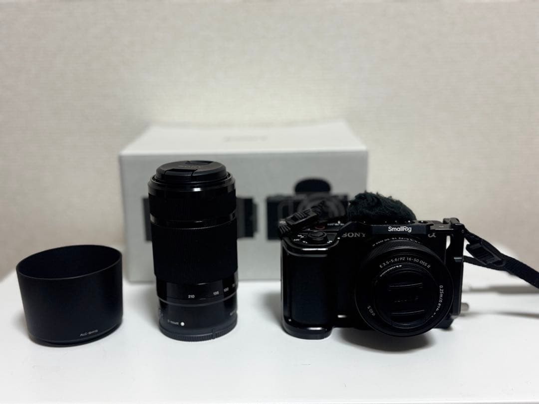 SONY ZV-E10Ⅱ ブラック　 ダブルズームレンズキット 本体 + 付属品