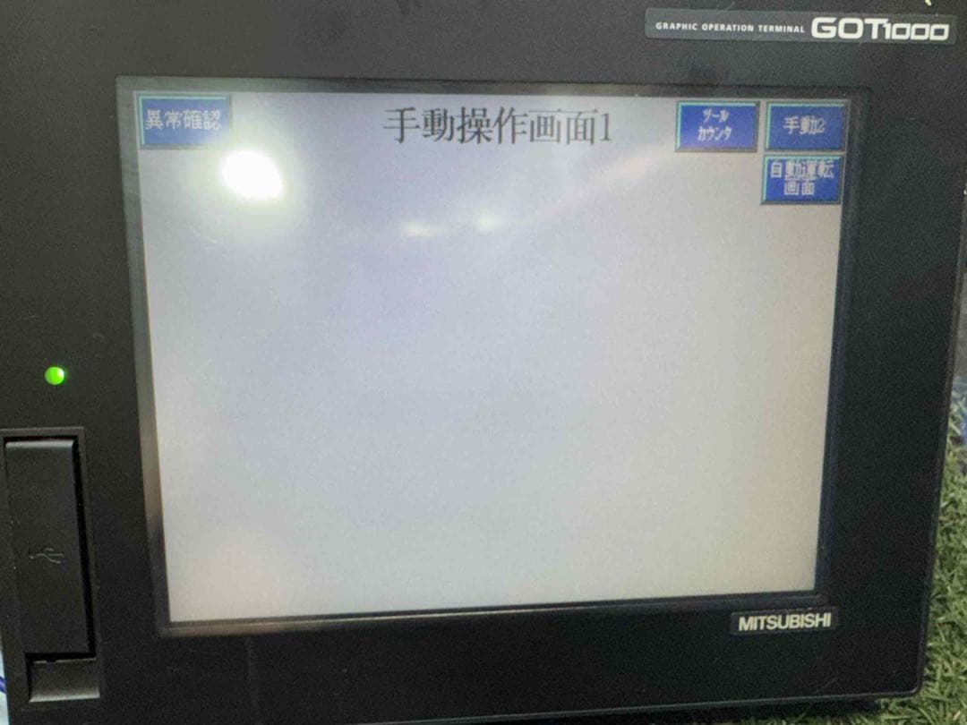 中古 MITSUBISHI タッチパネル GT1662-VNBD