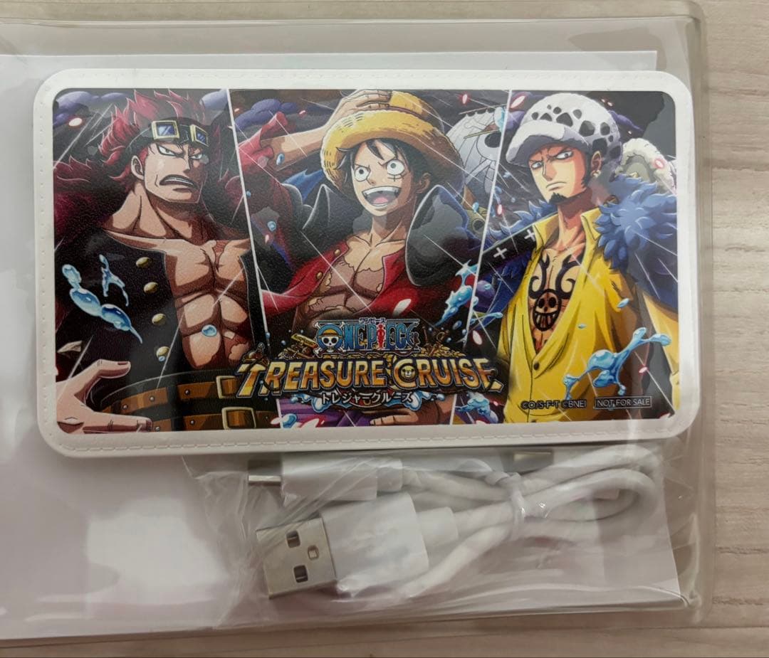 ワンピース　モバイルバッテリー　トレクル　7周年　非売品