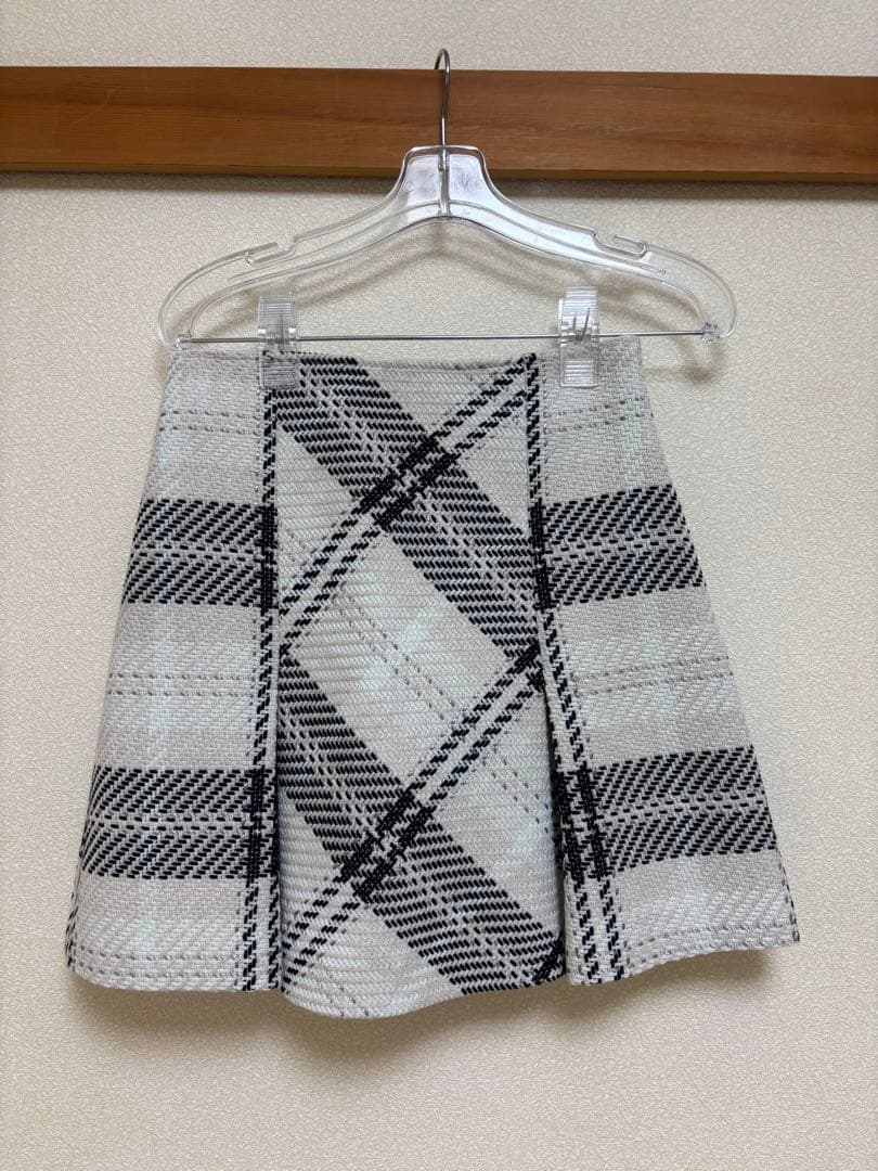 スナイデル　チェック　ミニスカート　2