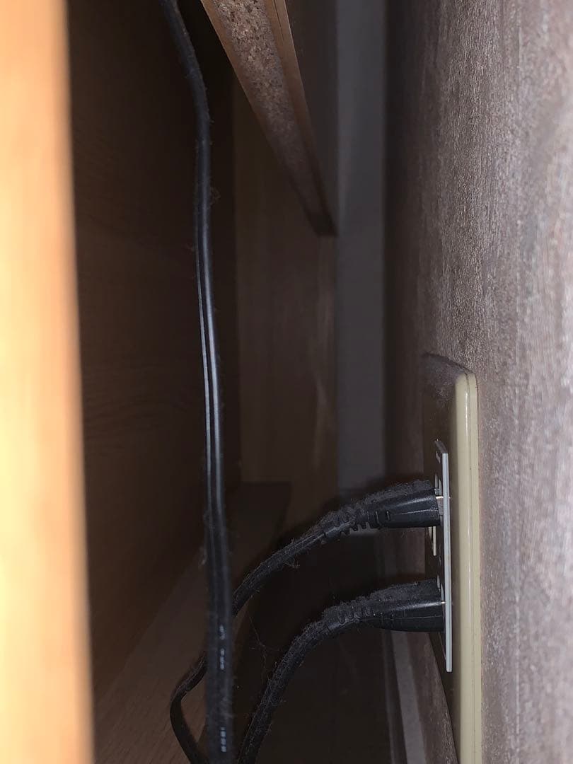 ニトリ　木製シングルベッド コイルマットレス　引き出し　ライト　電源　付き